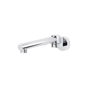 Mimas Round Bath Spout Chrome - Swivel