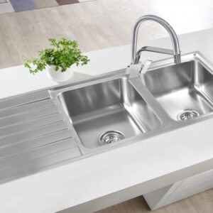 Laxa 1200mm Double Bowl Kitchen Sink-Right Hand Bowl