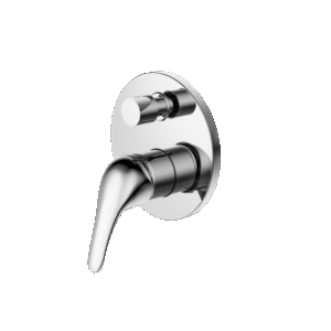 Classic Shower/Bath Mixer with Diverter Trim Kit & Body