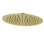 Birch Round Brushed Gold SS Shower Head 250mm x 2mm