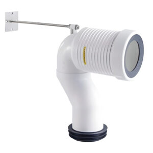 Variable Connector Pan Bend 100-210mm Toilet Universal Trap