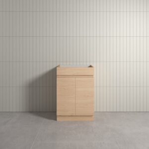 Thebe Floor Mount Cabinet Only Oak-600mm