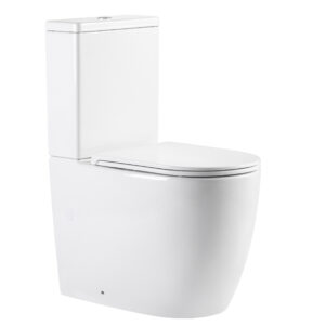Crompton Back to Wall Suite Jet Tornado Rimless Raised Height Toilet Suite