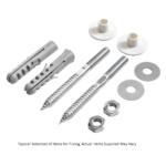 Wall Basin Bolt Set