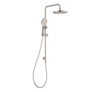 Artline / Spectra Project Brushed Nickel Round Full Combo Shower