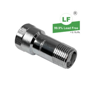 Valve Mini Dual Check M&F 15mm Chrome Lead Free