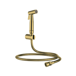 Zylow Bidet / Shattaf Hand Spray & Hose Brushed Gold 304 Stainless Steel 5Star 5LPM