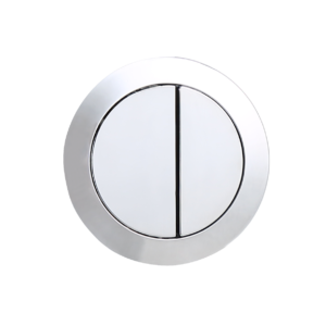 Toilet Cistern Button Round Chrome – Suits 48mm Hole