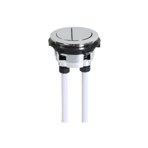 Toilet Cistern Button Round Chrome – Suits 48mm Hole