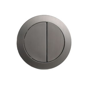 Toilet Cistern Button Round Gunmetal – Suits 48mm Hole